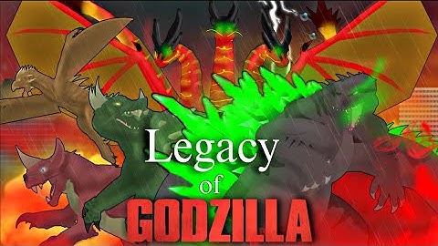 Legacy of Godzilla episode 1 Godzilla vs King ghidorah animation stick nodes ( 2025 )