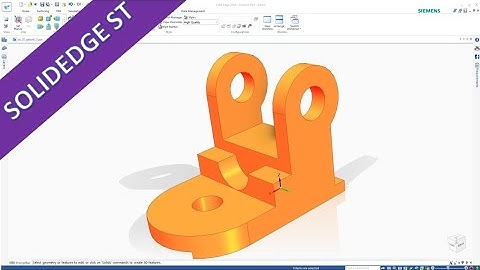 3.9 Gelenk 3 - Joint 3 - SolidEdge 2020 Training - Part Design
