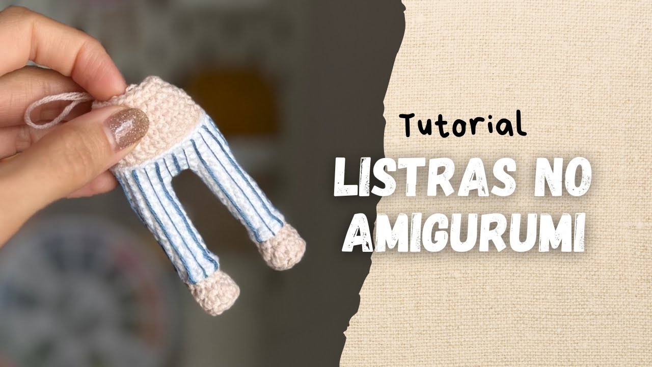 Como fazer LISTRAS no seu amigurumi | sem sofrer com troca de cor