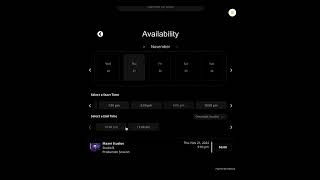 Overnight Booking Demo