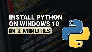 Famous How To Install Python On Windows 10 In Just 2 Minutes Net Worth
