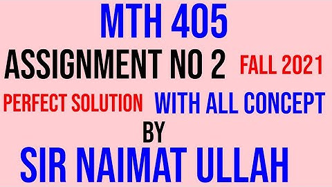 MTH405 Assignment 2 Fall 2021 Solution|MTH 405|Assignment|Solution|Permutation|even|Disjoint set|VU.