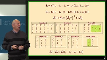 Intersection of two subspaces