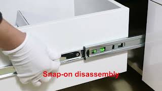 Drawer slides installation  Furniture hardware | Wooden box | Kitchen cabinet #shorts