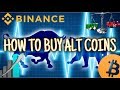 *Binance Exchange 2018* Binance Tutorial  How to Buy Altcoins  Binance for Beginners
