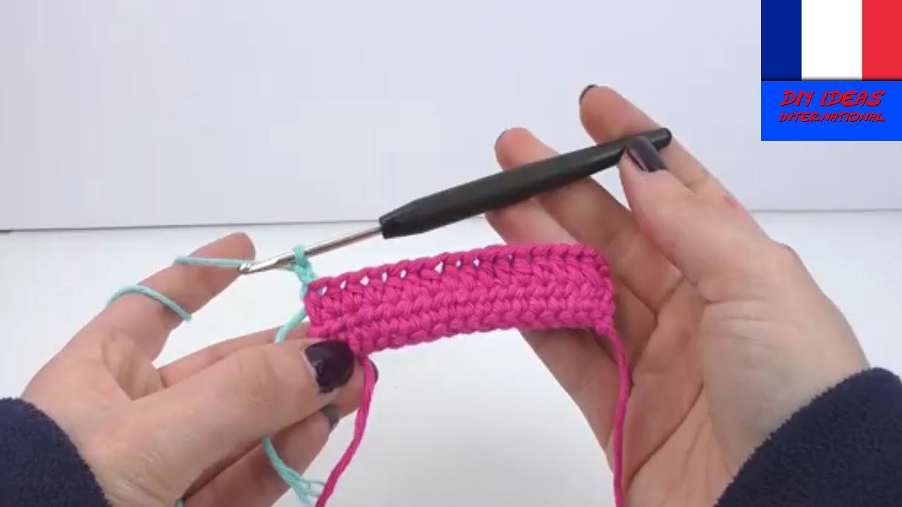 Apprendre le crochet | Changement de couleur d’une rangée à l’autre