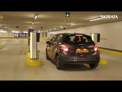Innovations of parking Markthal in Rotterdam