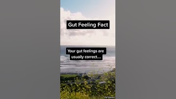 Thumbnail of Psychology Gut Feeling Fact#shorts