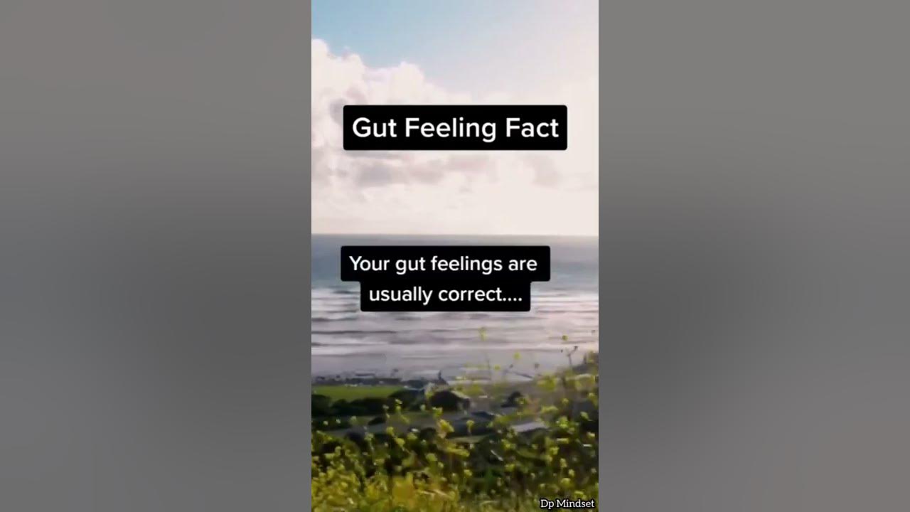 Psychology Gut Feeling Fact#shorts