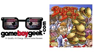 Burger Boss Review with the Game Boy Geek
