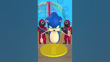 Sonic wins the Squid game without doing anything #sonic #tungtungtungsahur #funny #squidgame