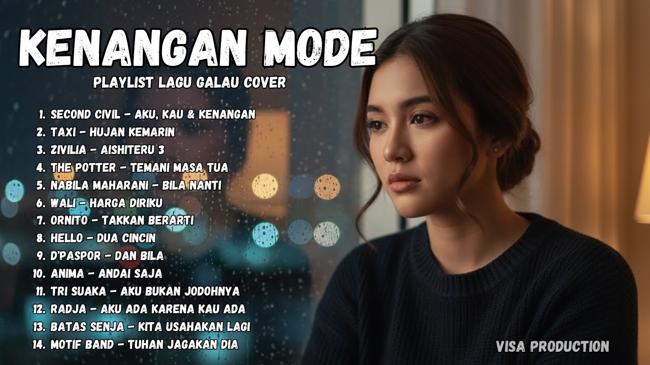 🥀 Aku, Kau & Kenangan | Playlist Lagu Galau Indonesia (AI Cover)