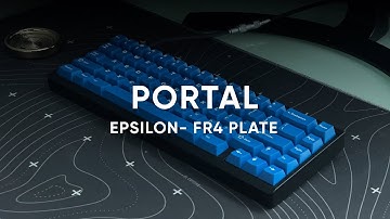 Portal by Parallel Limited with Epsilon switches on FR4 Plate - Typing Test