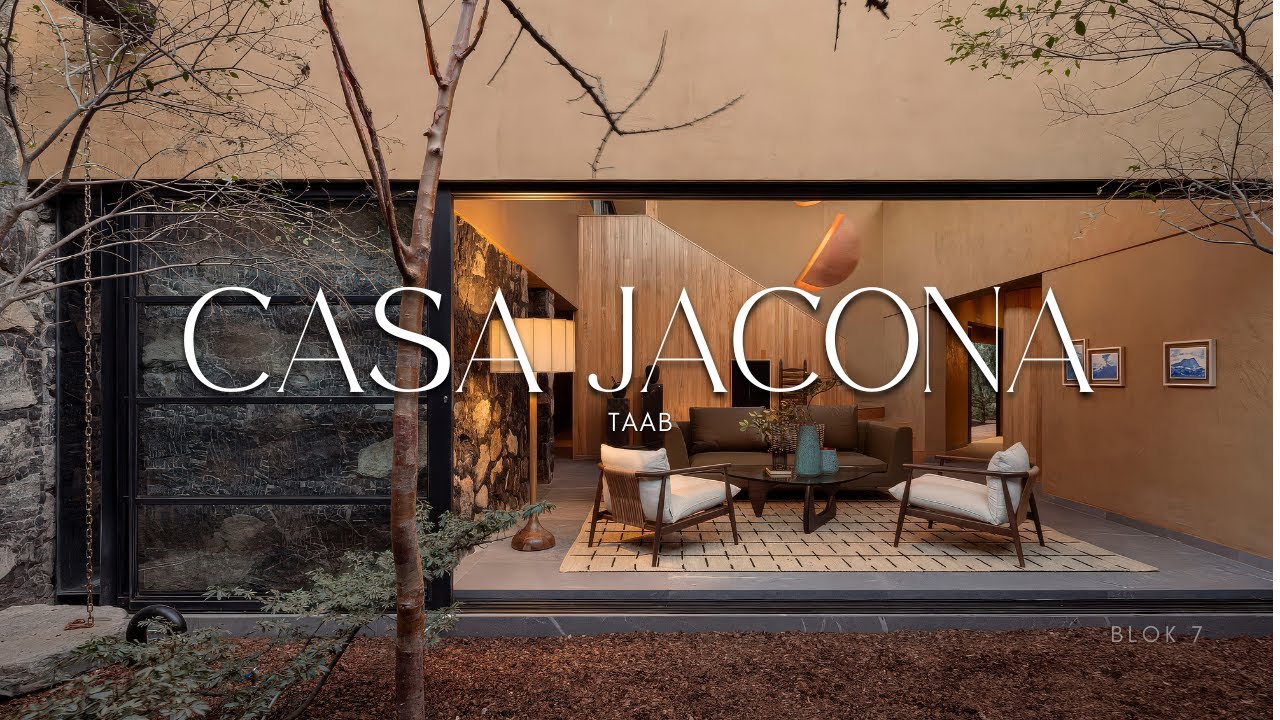 Где архитектура сливается с природой | Casa Jacona