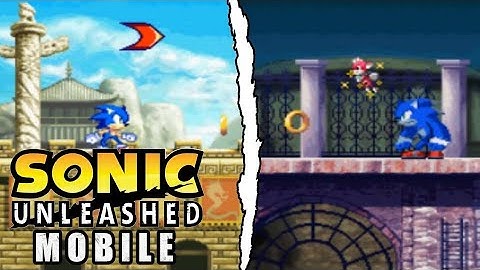 jugando Sonic Unleashed de java