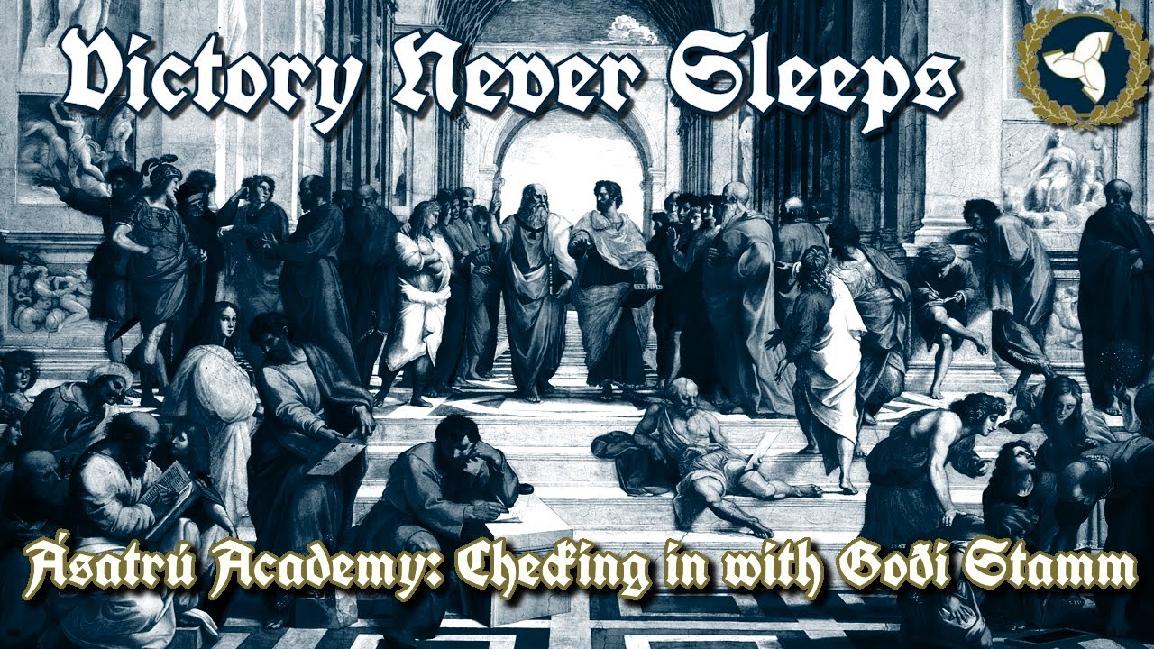 2/11/26 Victory Never Sleeps, Ep 188 - Ásatrú Academy: Checking in with Goði Stamm