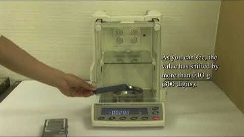 A&D Anti Static Micro Balance demo | BM Series Micro Analytical Balances from A&D