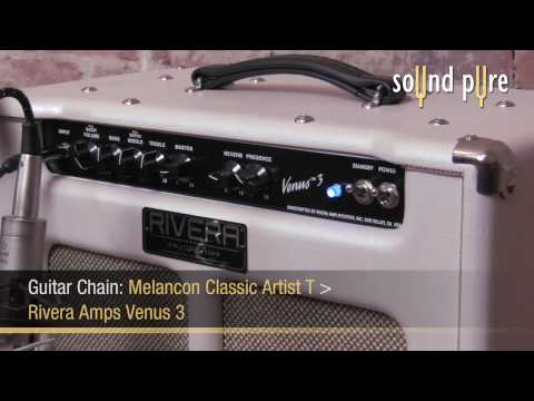 Rivera Amps Venus 3 Guitar Amp w/ Melancon Classic...