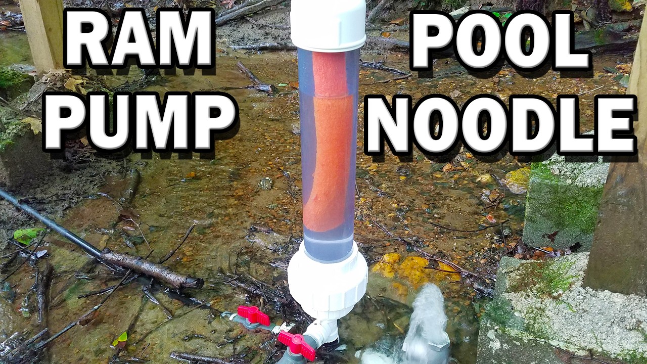 Ram Pump Pool Noodle Fill