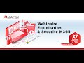Webinaire ADACTIM « Exploitation & Sécurité M365 »