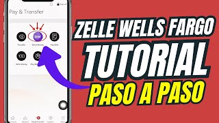 Como Usar Zelle en Wells Fargo App Envia Dinero Paso a Paso