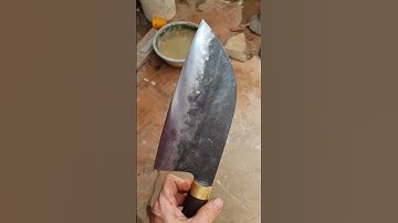 Dao pha luông thép 80crv2 nhập khẩu Mỹ, cán gỗ trắc đỏ đen