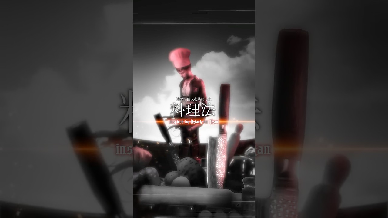 Attack on Titan but it’s cooking 🔥
