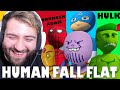 😂 SAÇMA KAHRAMANLAR DÜNYAYI KURTARIYOR 😂 | GÜLMEKTEN EKİP DAĞILDI 😂| Human Fall Flat [ Fizik Oyunu ]