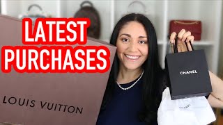 LATEST PURCHASES & ITEMS I HAD NO BUSINESS BUYING  Louis Vuitton, Chanel