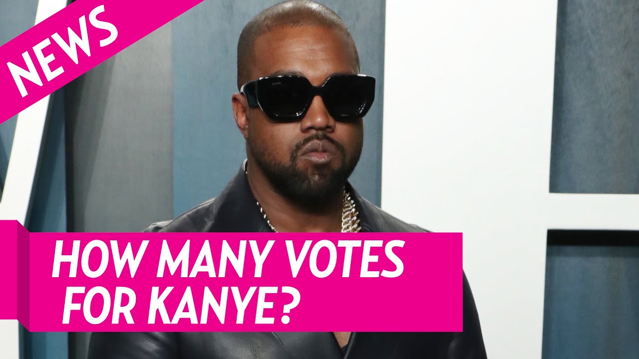 Kanye West Receives Underwhelming Amount of Votes in 2020 Presidential