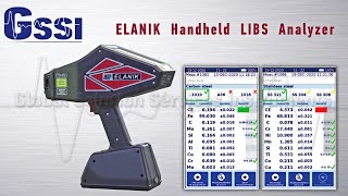 ELANIK Handheld LIBS Analyzer To Carbon Steel and Alloys