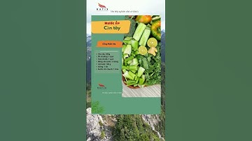 Lưu về công thức nước ép cần tây mix dễ uống, giúp giảm cân, thải độc |hatix  #hatix #nuocep #detox