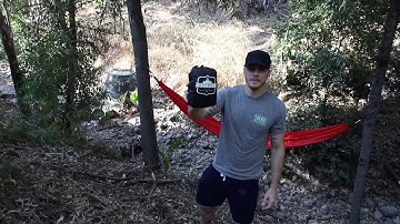 How to setup your bug net for a hammock: Bug free camping