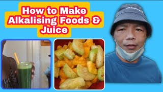 How Make Alkalising Foods & Juice