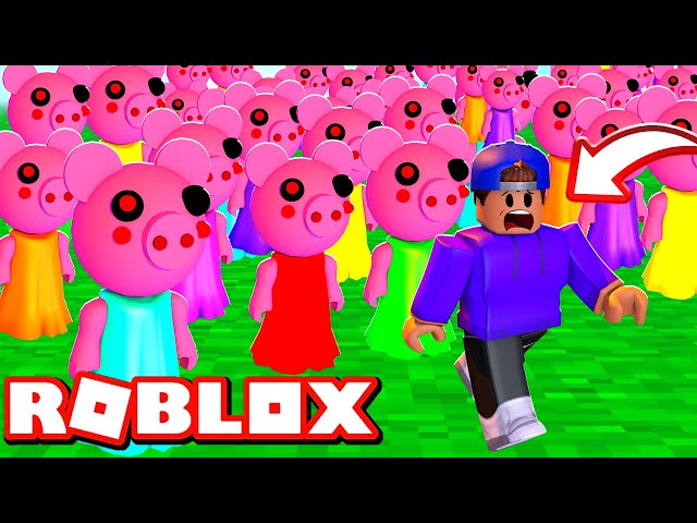 Roblox - JOGAMOS PIGGY COM 100 PANDINHAS (Piggy Roblox)