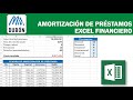 Amortización de Préstamos - Excel Financiero (Parte 1)