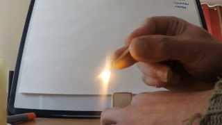 Slow Motion Match Strike with Go Pro