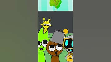 Can Sprunki Draw The PERFECT Circle?🤔🤔🤔 - Incredibox #shorts