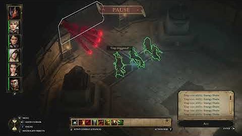 Pathfinder: Kingmaker Exploit - Quick Save and Load to Avoid Projectile Traps