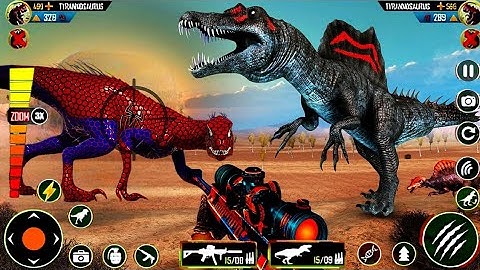 Dinosaur Game: Jurassic Dino Hunter Game – Android Gameplay