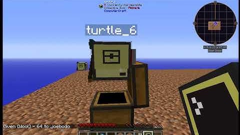 Builder setup and remote control - computercraft