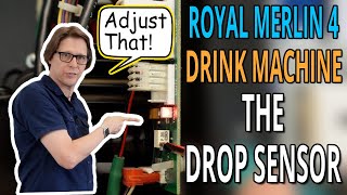 Royal Drink Vending Machine - How to adjust the drop sensor screenshot 5