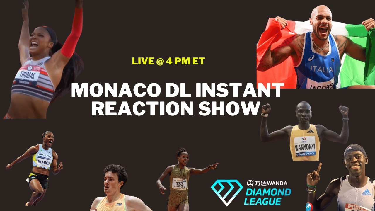 Monaco Diamond League: Emmanuel Wanyonyi 1000 world record, Julien Alfred 21.51, Kebinatshipi 43.34