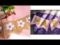 Easy Paper Decoration Ideas for Party | DIY Party Decor at Home by @craftyprotha