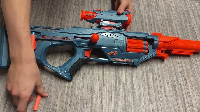 NERF ELITE 2.0 EAGLEPOINT RD 8 F0424 - Lançador de dardos Nerf Elite 2.0  Eaglepoint RD 8 - Hasbro F0424 - HASBRO