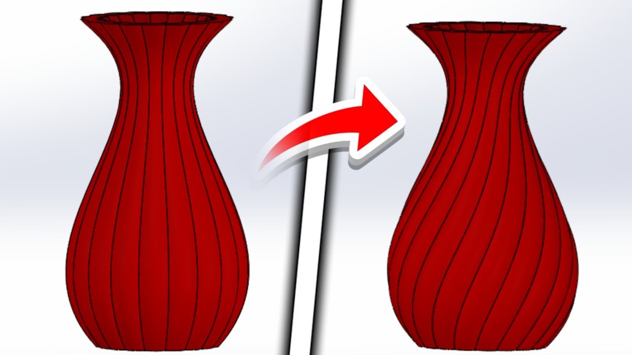 Flower Pot Solidworks Tutorial | Flex Command