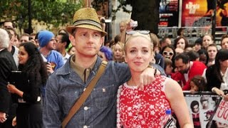 Martin freeman  Scott Pilgrim Vs The World premiere