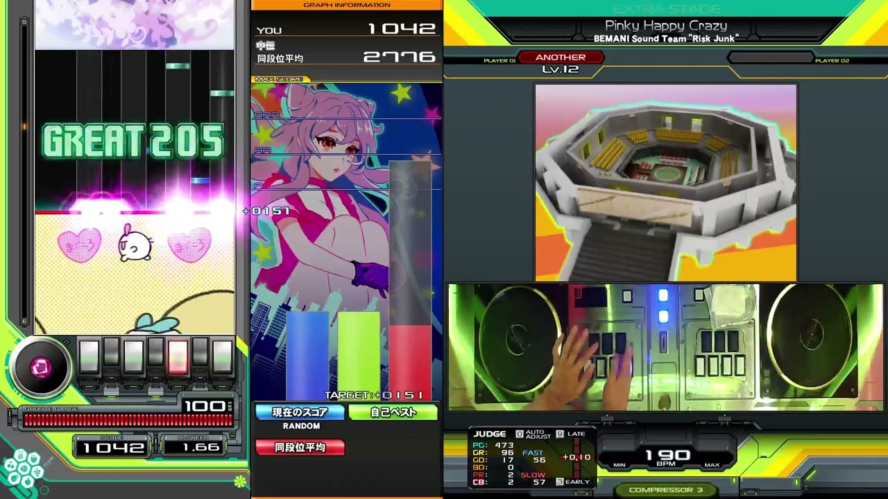 beatmania IIDX】Pinky Happy Crazy / BEMANI Sound Team 