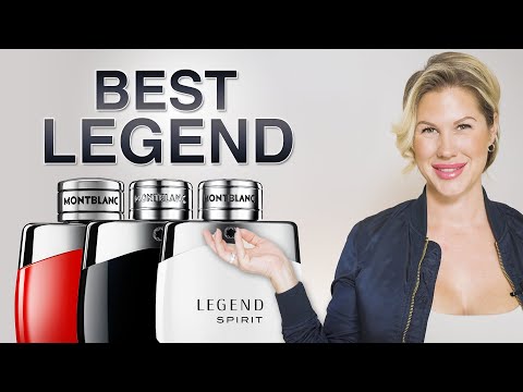 The best Montblanc Legend? I compare Legend Red, Legend Edt and Legend Spirit