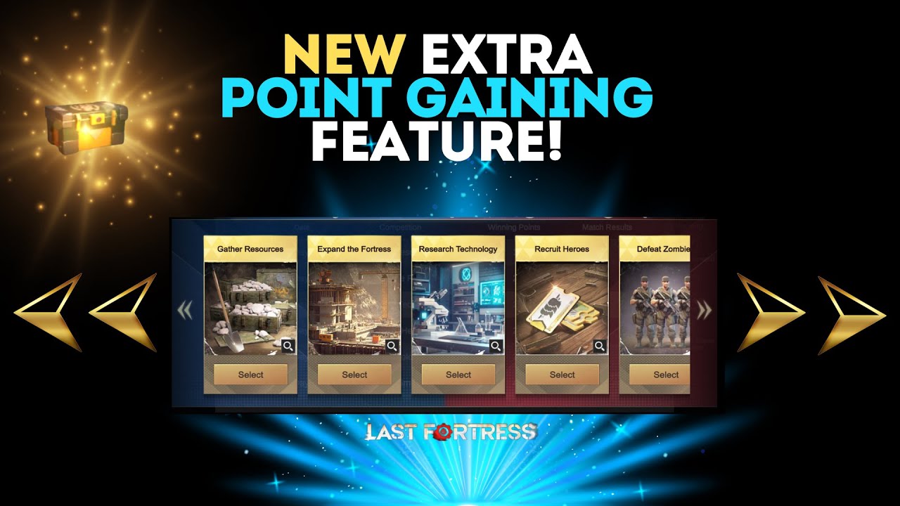 New Feature | Optimize Points in the Last Fortress Underground Alliance ...
